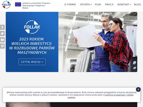 Follak.com.pl uszlachetnianie druku, lakierowanie