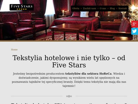 Fivestars.pl tekstylia reklamowe