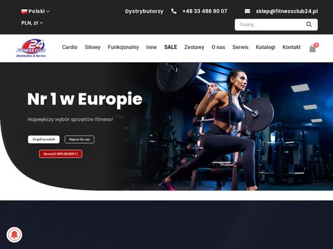 Fitnessclub24.pl sprzęt