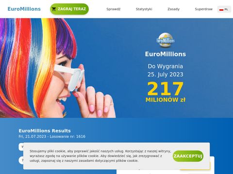 Euro-Millions.pl wyniki losowania