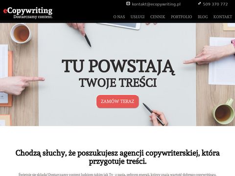 eCopywriting.pl pisanie tekstów