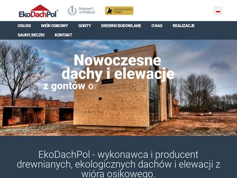 Ekodachpol.pl dachy z wióra osikowego