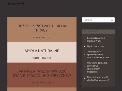 Ek-kosmetyki.pl naturalne Białystok