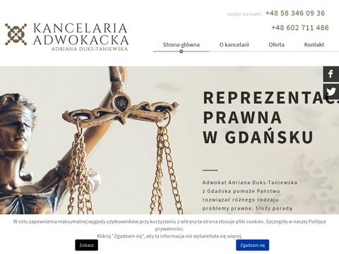 Duks.pl Adriana Duks-Taniewska odszkodowania