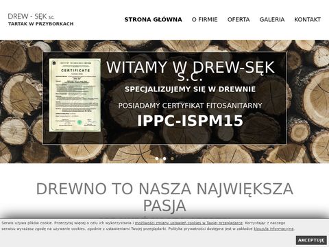 DREW-SĘK PPH s.c. drewno suszone