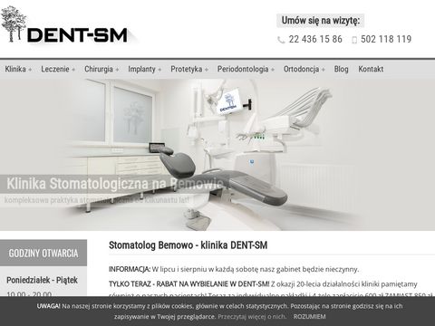 Dentsm.pl stomatolog Warszawa Bemowo