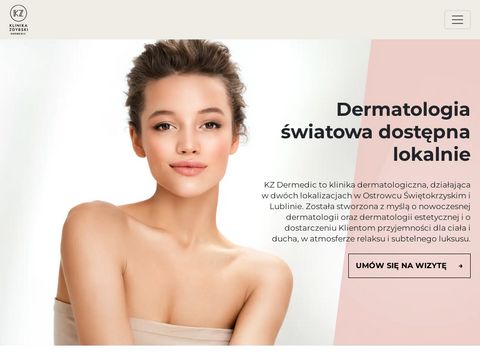 Dermatologiazdybski.pl wypełniacze