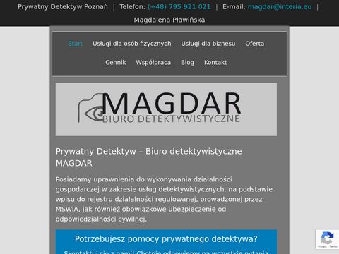 Detektywmagdar.pl Poznań