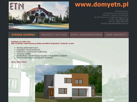 domyetn.com projekty domów Bytom
