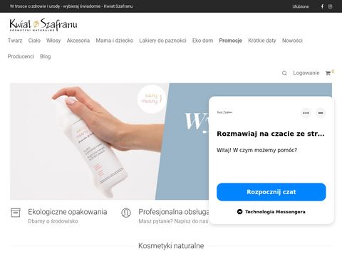 Kwiatszafranu.pl polskie kosmetyki naturalne