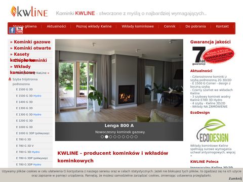 Kwline.pl - producent kominków