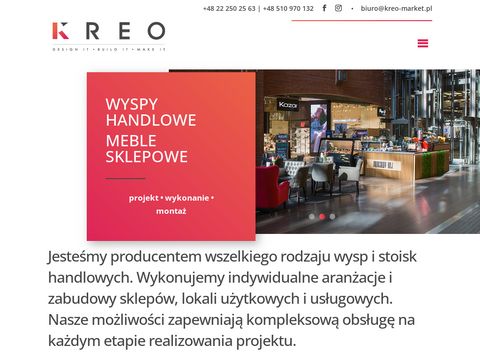 Kreo-market.pl - stoiska handlowe