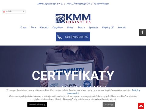 Kmmlogistics.pl transport międzynarodowy
