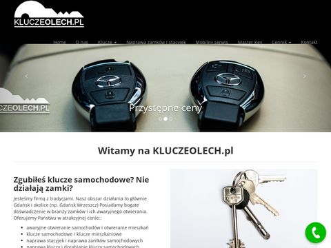 Kluczeolech.pl - bogate doświadczenie