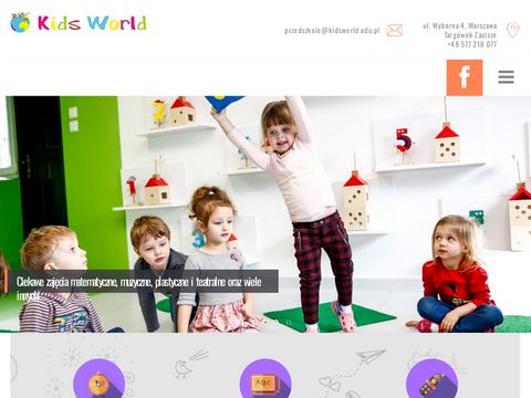 Kidsworld.edu.pl - przedszkole Zacisze