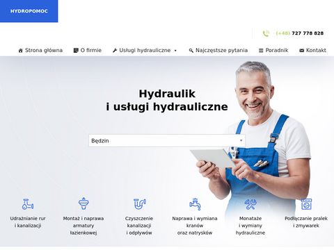 Hydropomoc.pl - usługi hydrauliczne