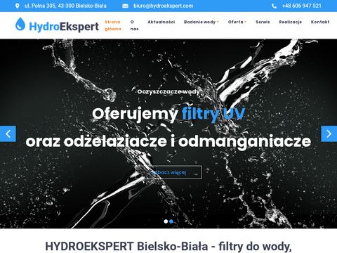 Hydroekspert.com serwis filtrów do wody Bielsko