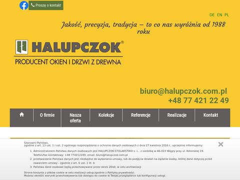 Halupczok.com.pl - producent okien