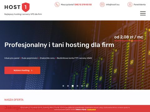 Host1.eu - serwery wirtualne