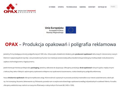 Opax.pl opakowania