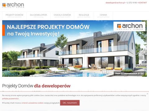 Osiedladomow.pl projekty domów deweloperskich