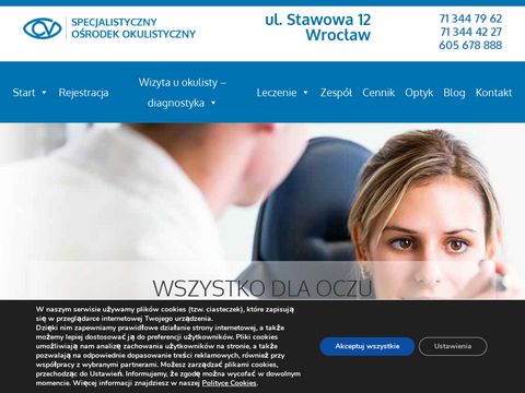 Okulisci.wroclaw.pl SOO twarde soczewki kontaktowe