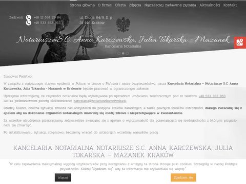 Anna Karczewska notariusz w Krakowie