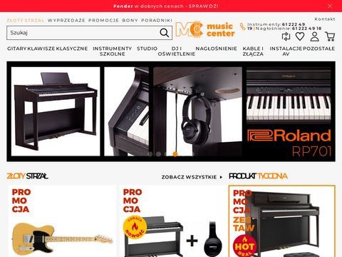 Musiccenter.com.pl - gitary elektryczne