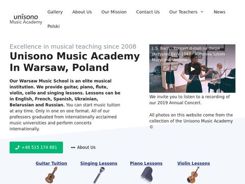 Musicacademy.pl - lekcje gitary Warszawa