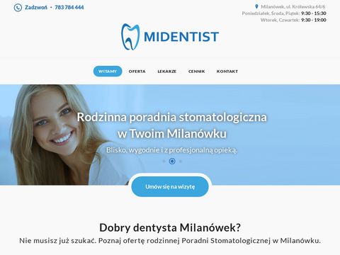 Midentist.pl chirurgia stomatologiczna
