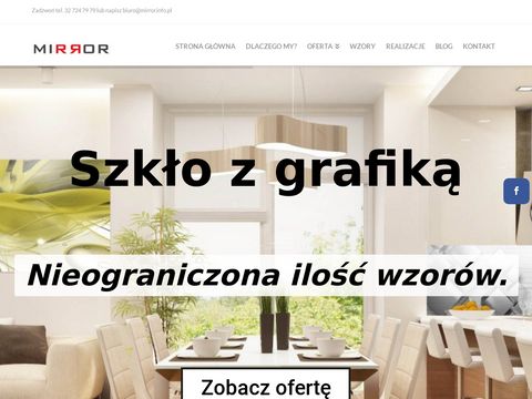 Mirror.info.pl szkło z gwarancją 10 lat
