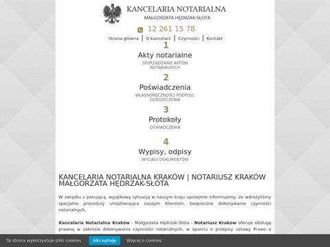 Mhs-notariusz.pl kancelaria notarialna