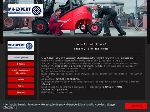 Mh-expert.pl - serwis wózków Linde