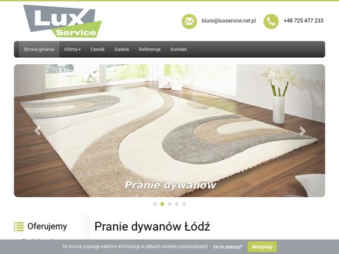 Luxservice.net.pl - pranie wykładzin Łódź