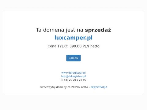 Luxcamper.pl kampery