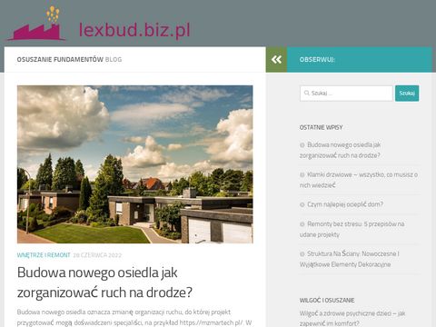 Lexbud.biz.pl osuszanie