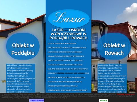 Lazurosrodki.pl wczasy dla seniora nad morzem