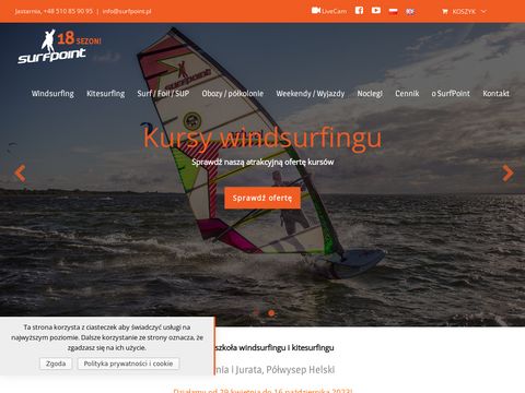 Kitesurfing szkoła jastarnia