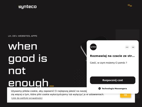 Synteco.pl tworzenie sklepów internetowych