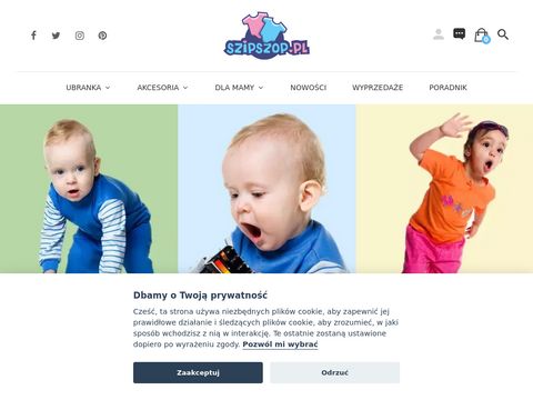Ubrania dla niemowląt sklep internetowy dla dzieci