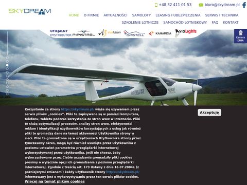 Skydream.pl samoloty ultralekkie