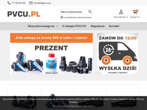 Pvcu.pl - kształtki rury armatura przemysłowa