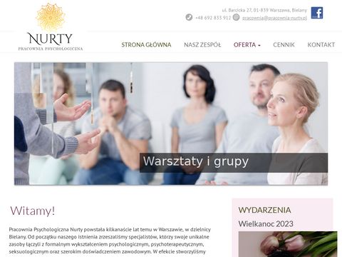 Pracownia-nurty.pl - psychoterapia Bielany