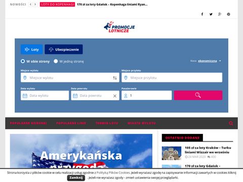 Promocjelotnicze.com.pl - tanie bilety