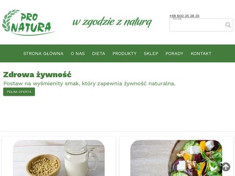 Pronatura.com.pl - makarony naturalne