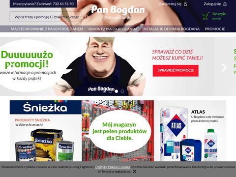Panbogdan.pl materiały budowlane