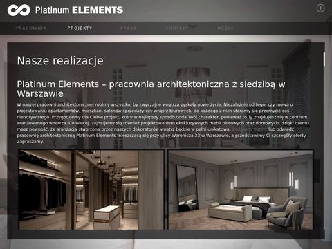 Platinumelements.pl projektant wnętrz Warszawa