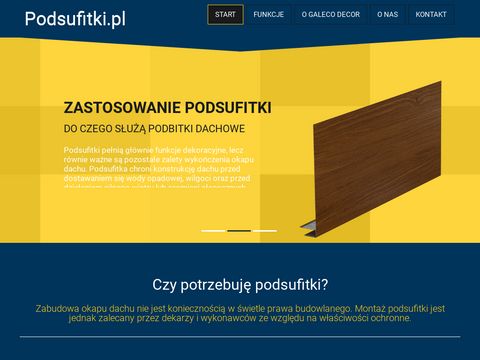 Podsufitki.pl dachowe