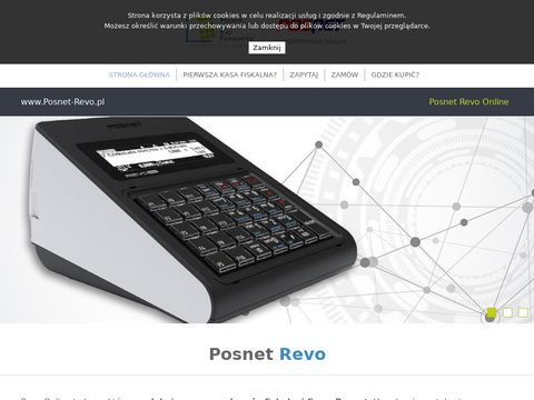 Posnet-revo.pl kasa fiskalna - strona z informacjami