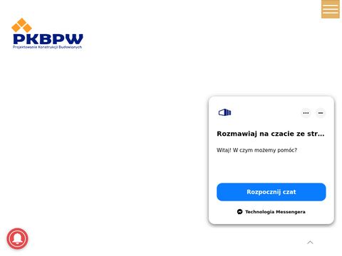 Pkbpw.pl - projekt hali magazynowej